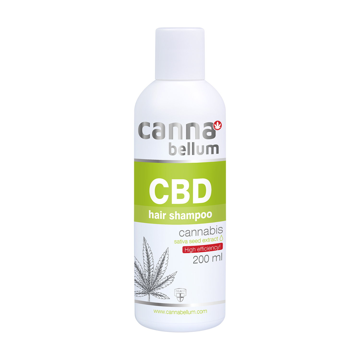 Cannabellum CBD hair shampoo 200ml P1251 WEB 100