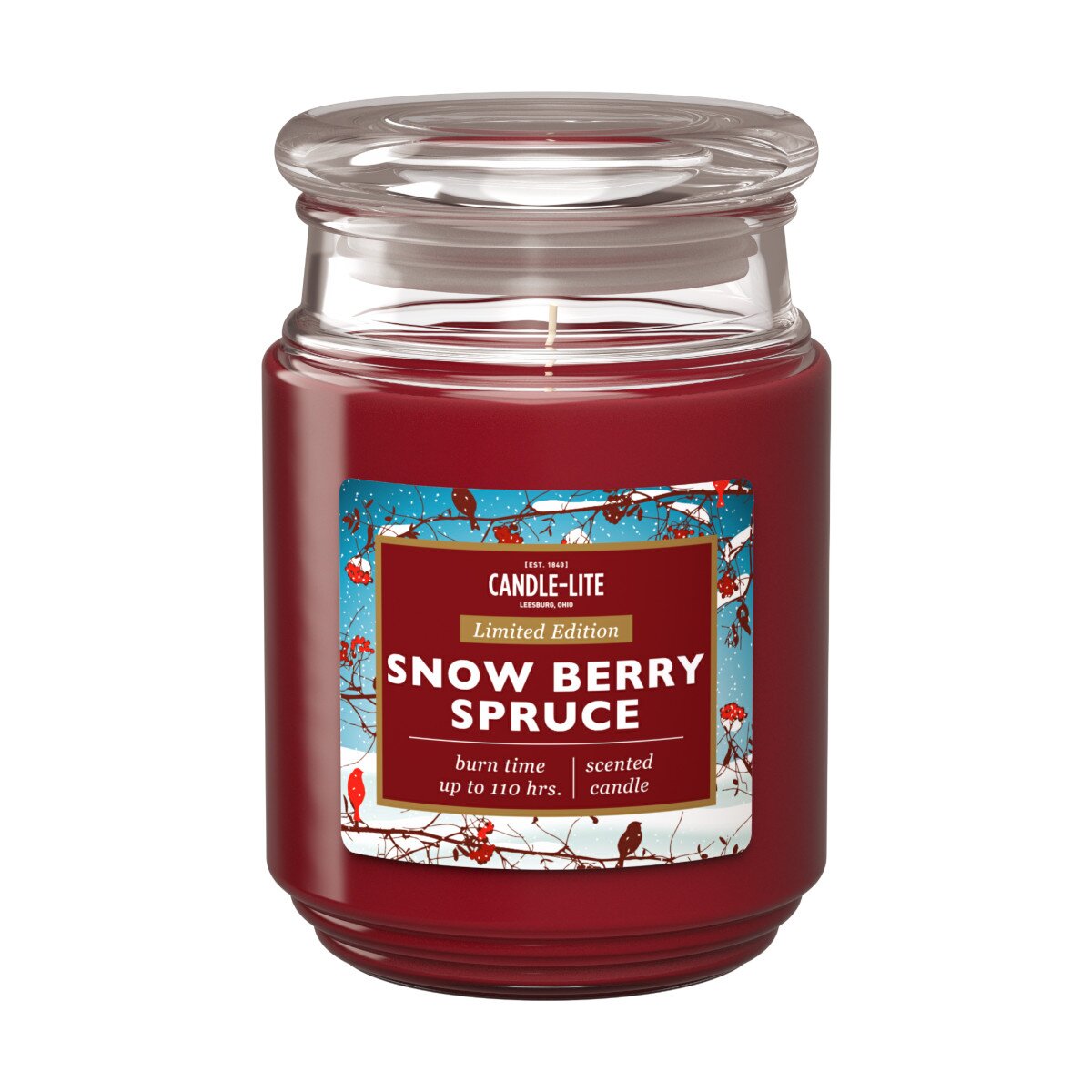 duftkerze snow berry spruce 510g 104